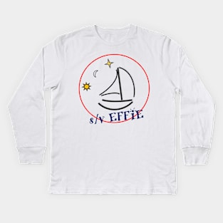 EFFIE colored logo Kids Long Sleeve T-Shirt